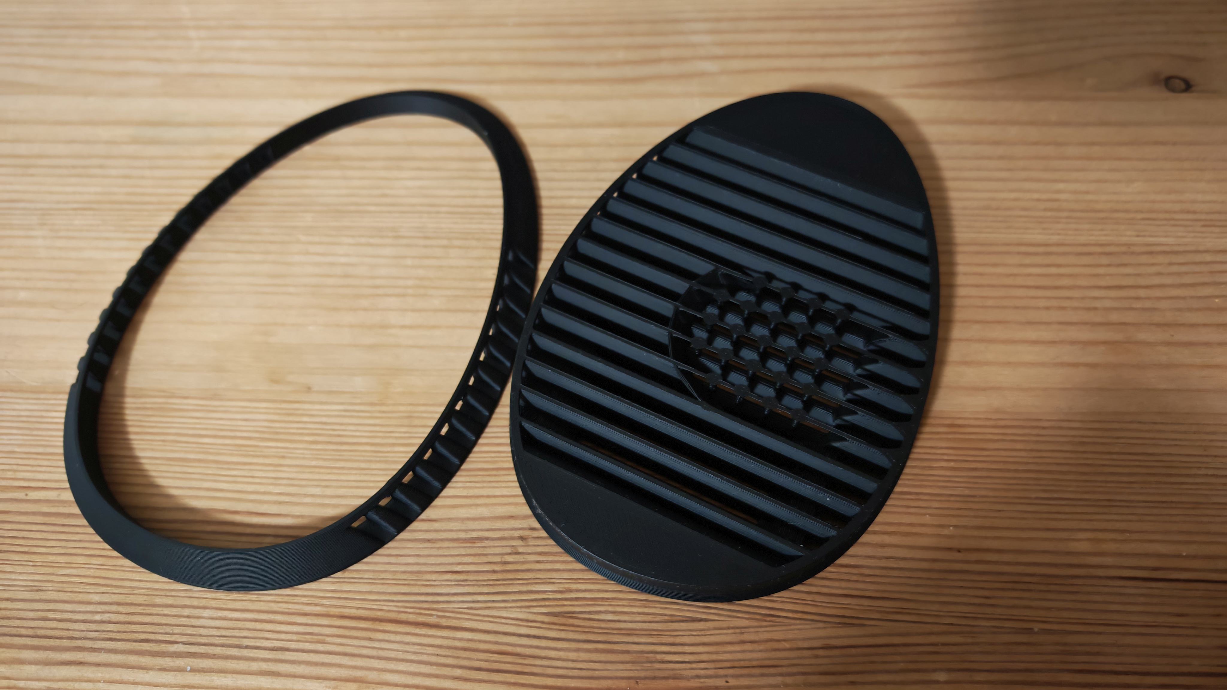 3D nyomtatott fejhallgató alkatrész