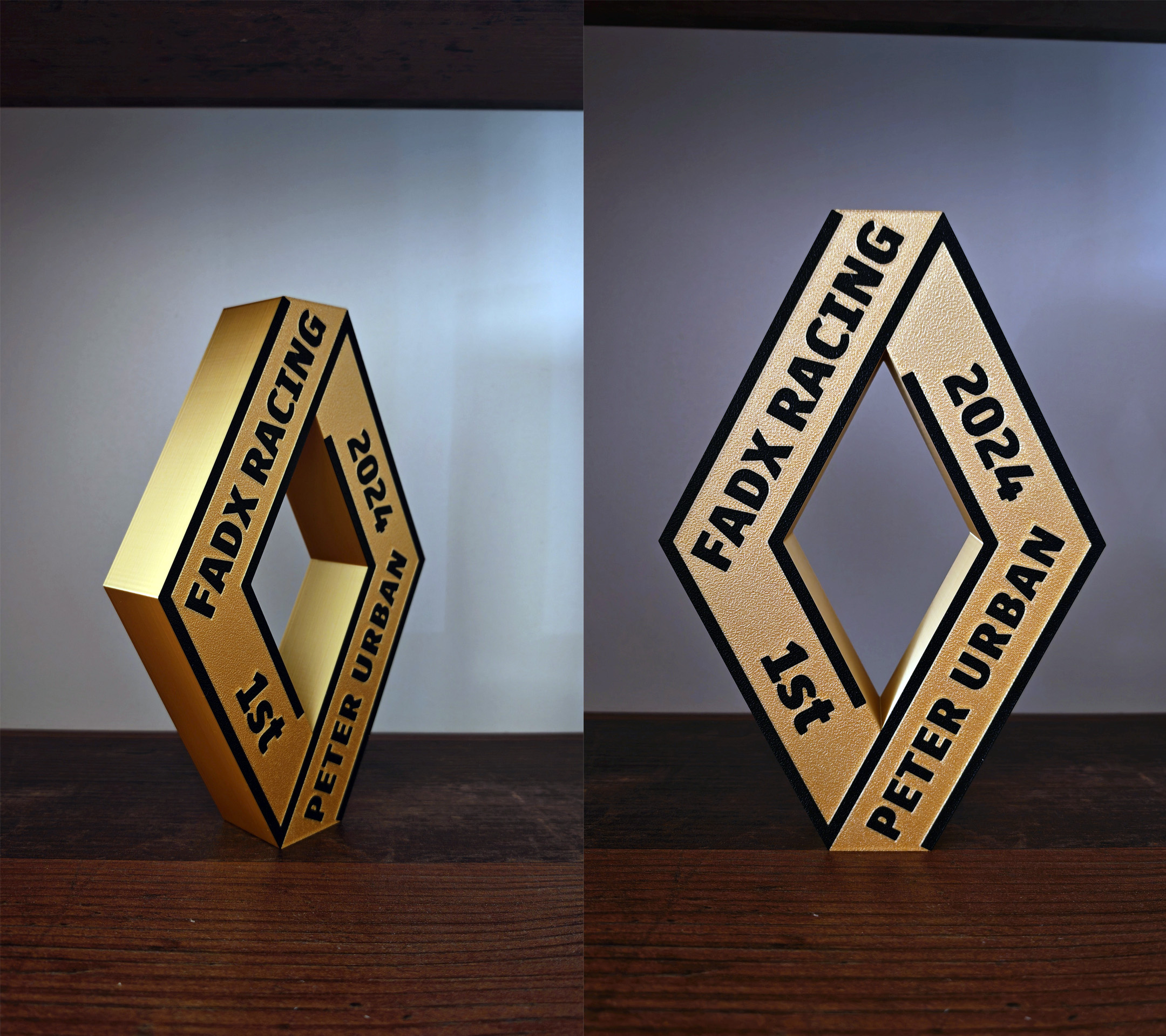 3D nyomtatott trófea egyedi kérés alapján