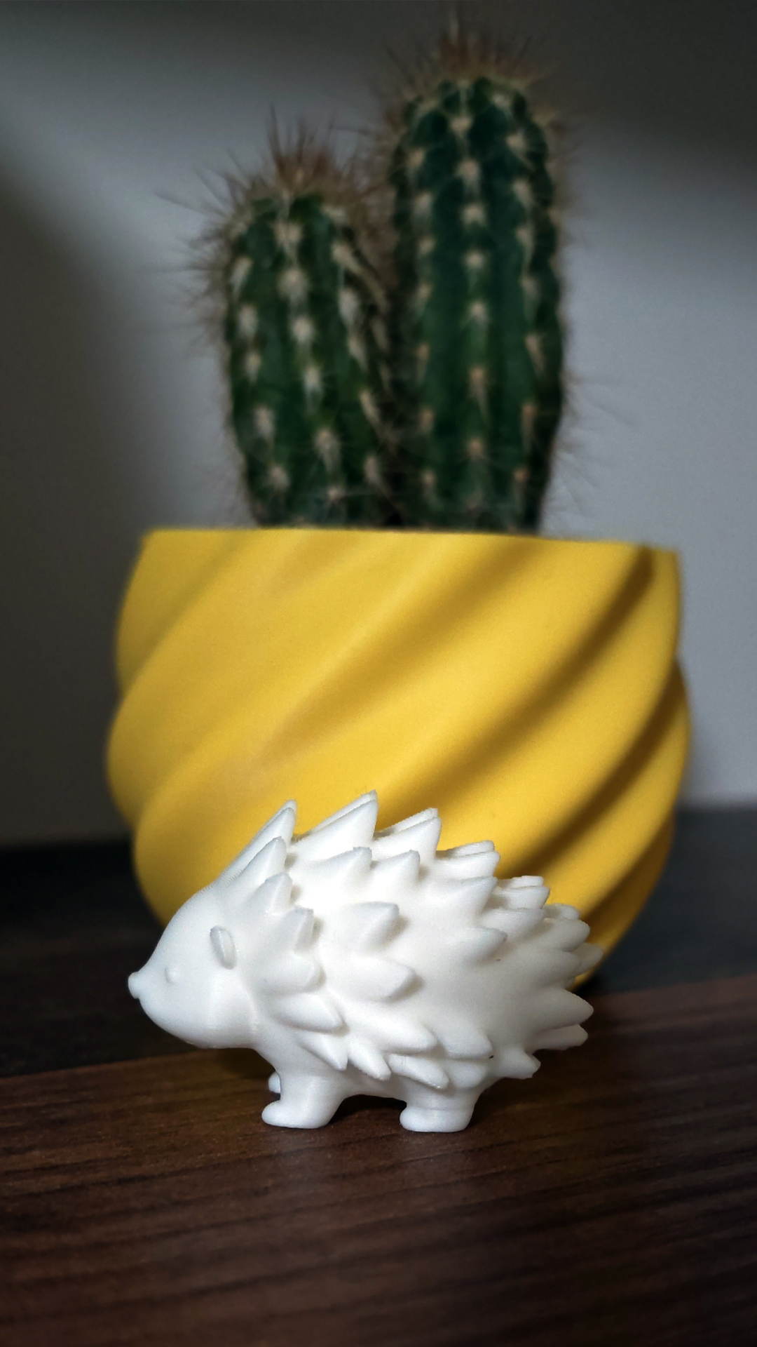 3D nyomtatott süni figura
