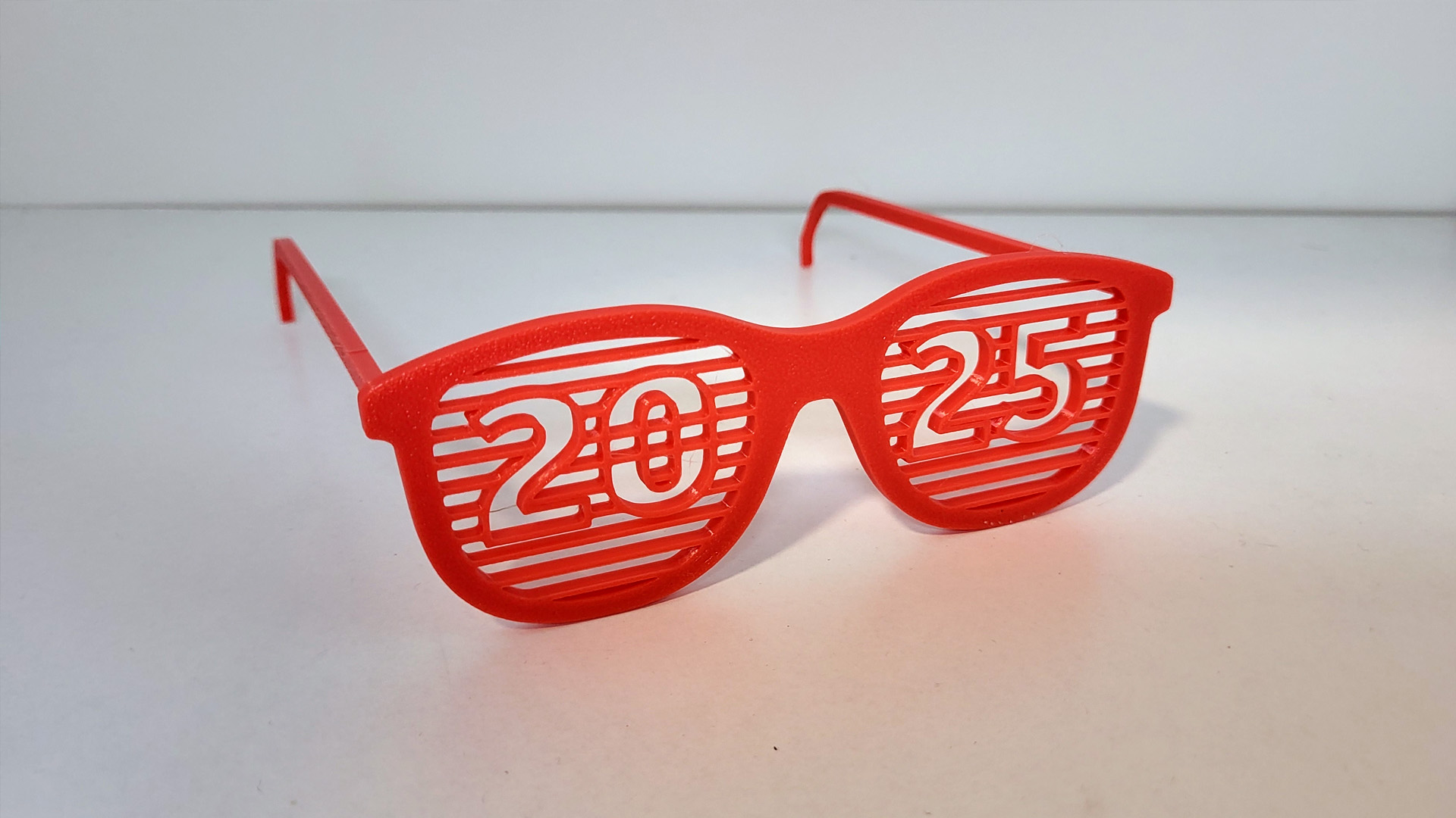 3D nyomtatott party szemüveg